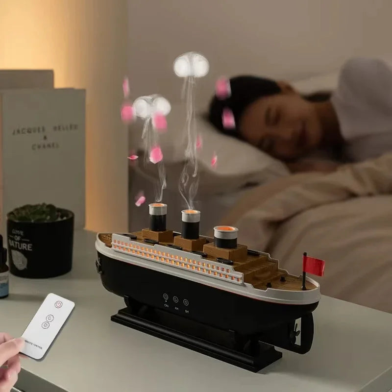 Titanic Humidifier 250ml – Aromatherapy Diffuser with LED Lights